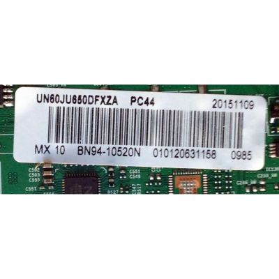 MAIN / SAMSUNG BN94-10520N / BN97-10062C / BN41-02344D / SUSTITUTAS BN94-08935A / BN94-09019U / BN94-10520N / PANEL CY-GJ060HSFV5H / MODELO UN60JU650DFXZA HD02 	 - Imagen 2